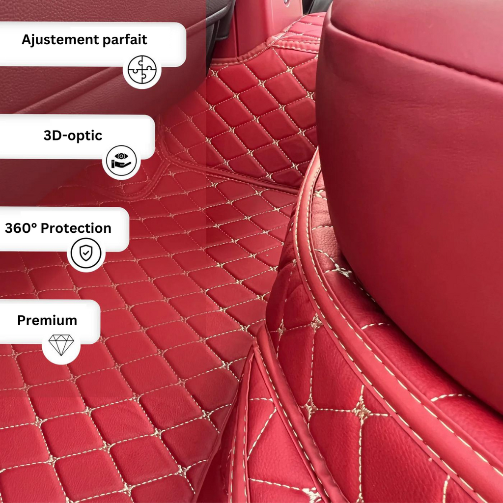 LUXUS® Tapis de voiture personnalisé