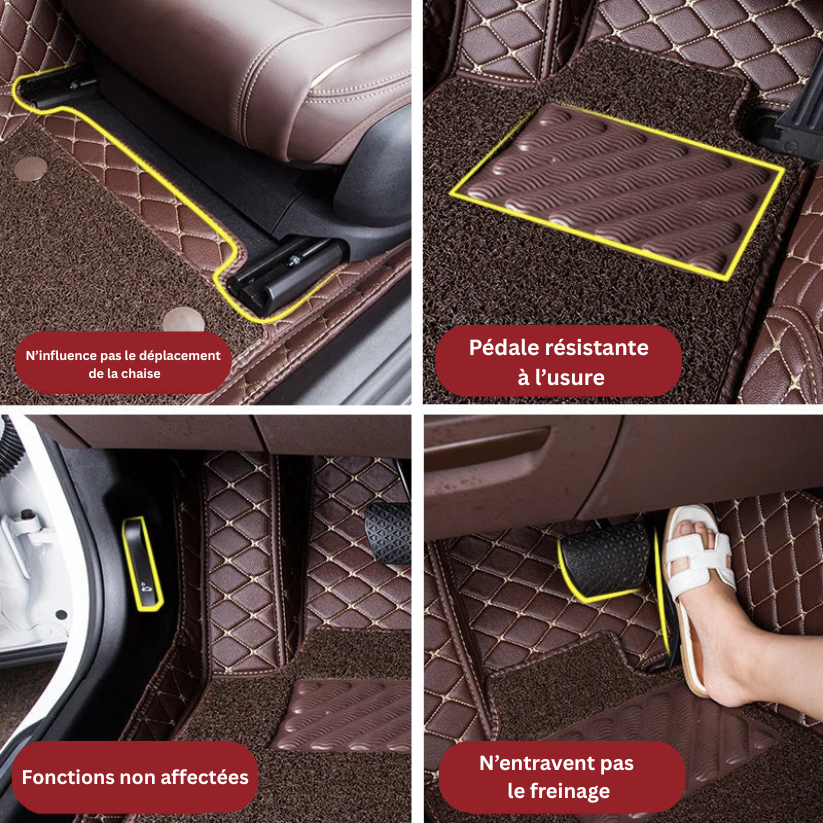 LUXUS® Tapis doubles sur mesure