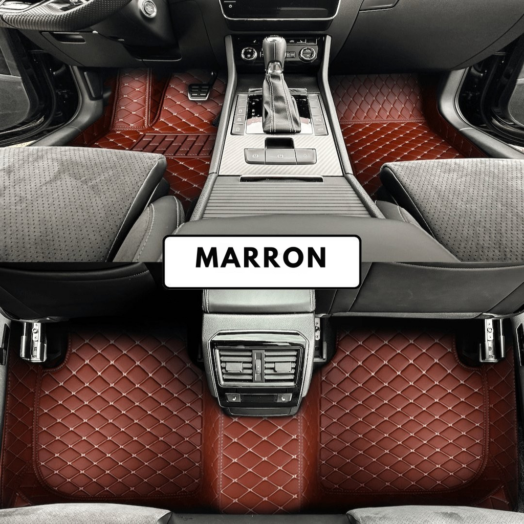 LUXUS® Tapis de voiture personnalisé